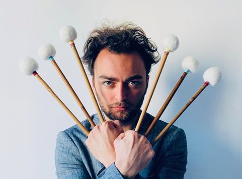 Maxime Pidoux, timbales